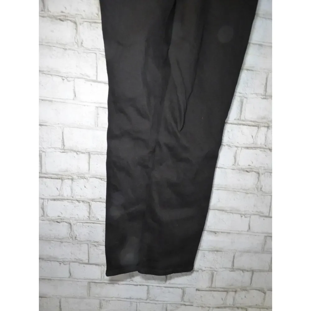 Good American Black Fit for Success Denim Jumpsuit Large NEW - Picture 11 of 11